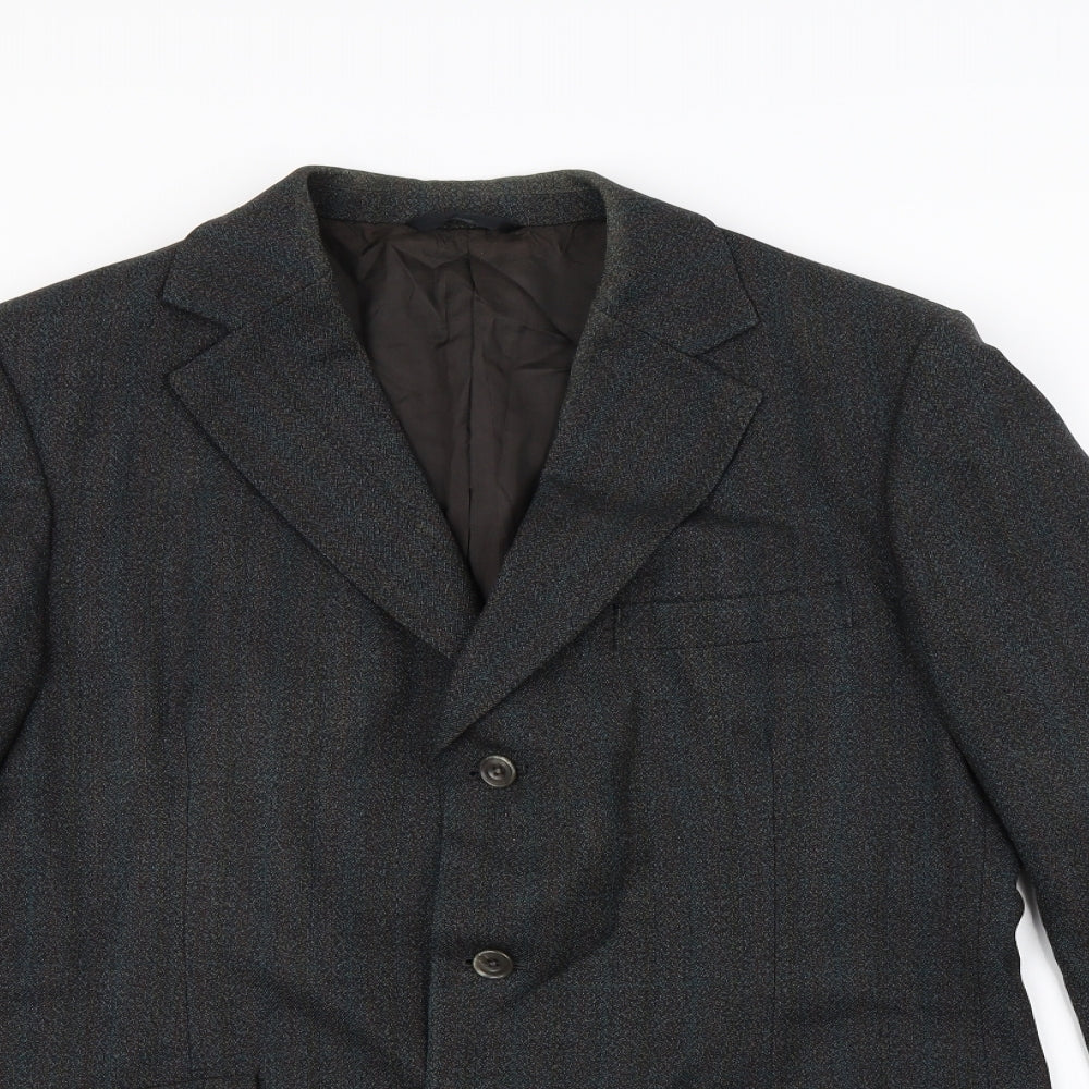 Yates Mens Multicoloured   Jacket Blazer Size L