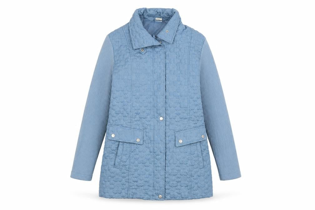 Gabriella Vicenza Womens Blue   Rain Coat Coat Size 14