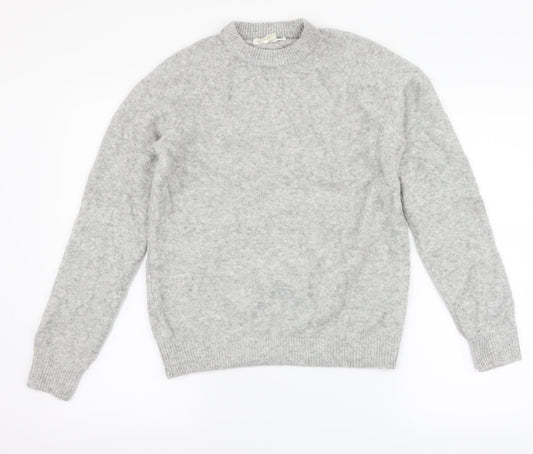 H&M Womens Grey   Pullover Jumper Size S
