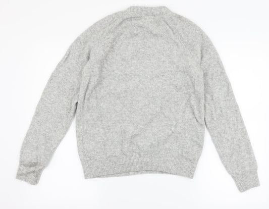 H&M Womens Grey   Pullover Jumper Size S