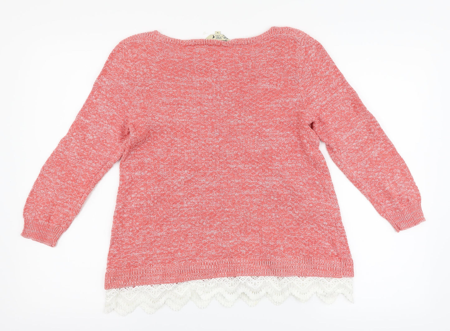 M&Co Womens Pink   Pullover Jumper Size 14