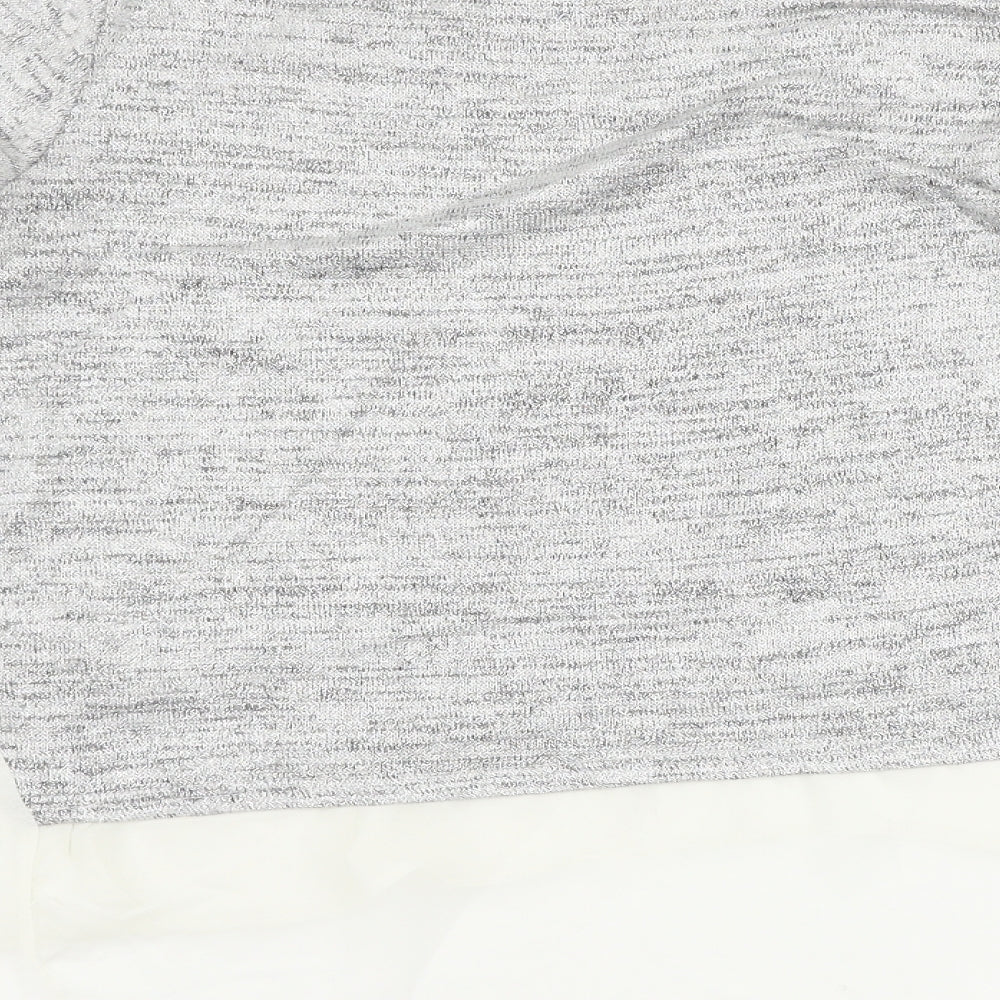 New Look Womens Silver   Pullover Jumper Size 10