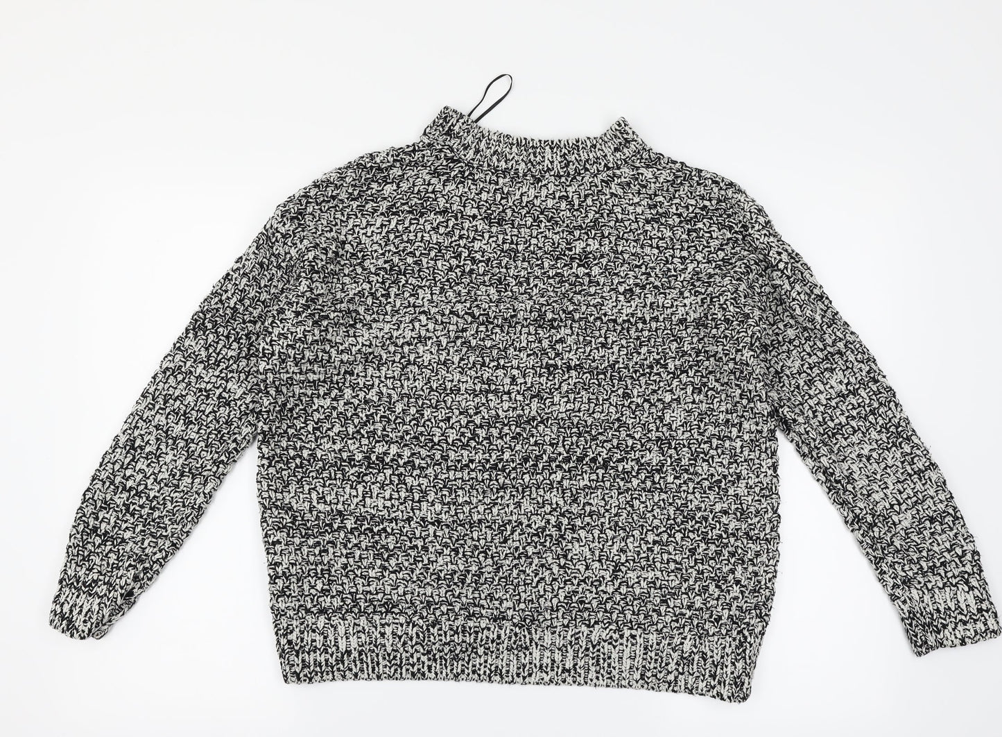 H&M Womens Black   Pullover Jumper Size S