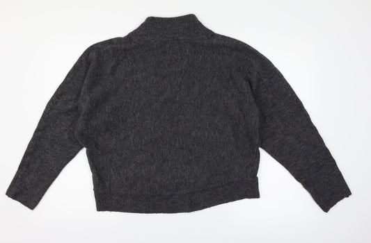 melrose and markey Womens Grey   Pullover Jumper Size XS