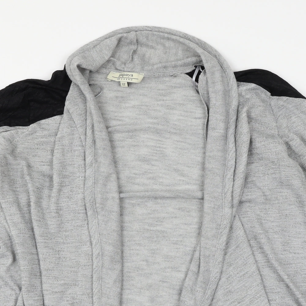 Matalan Womens Grey   Cardigan Jumper Size 12