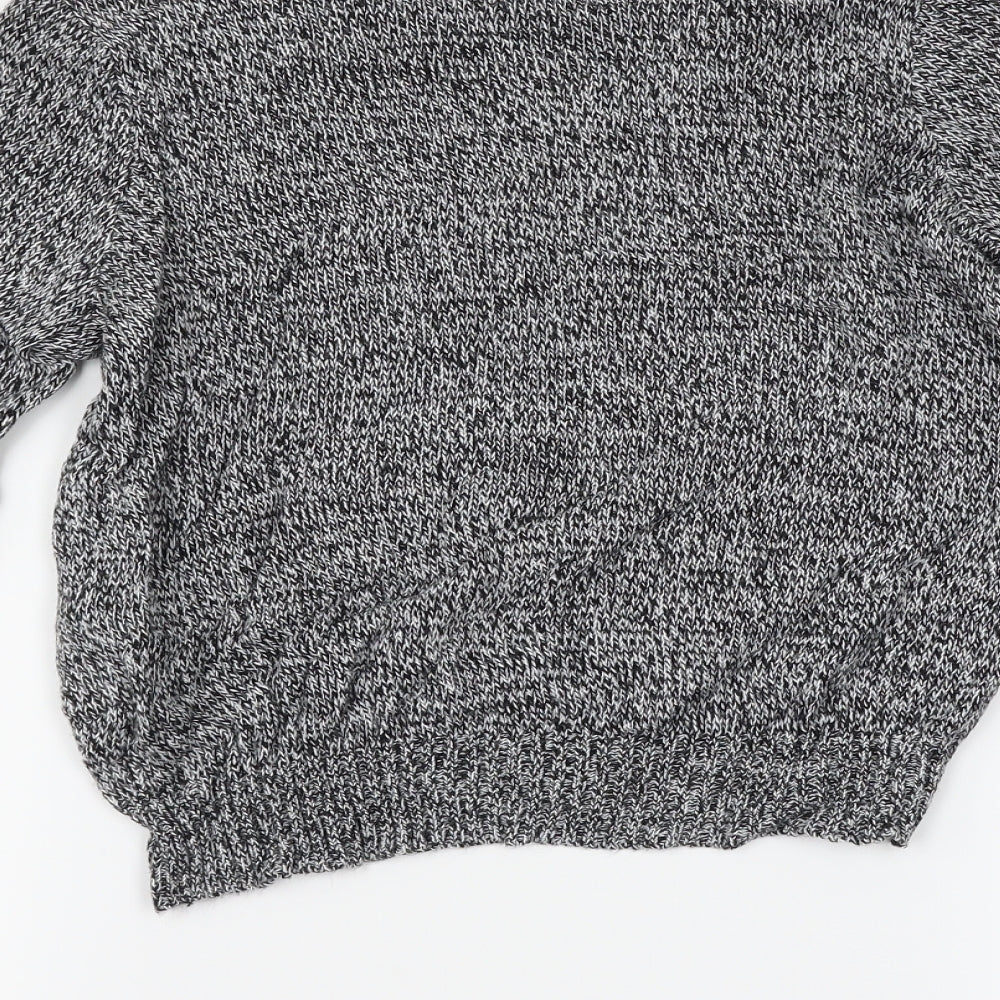 H&M Womens Black   Pullover Jumper Size XS