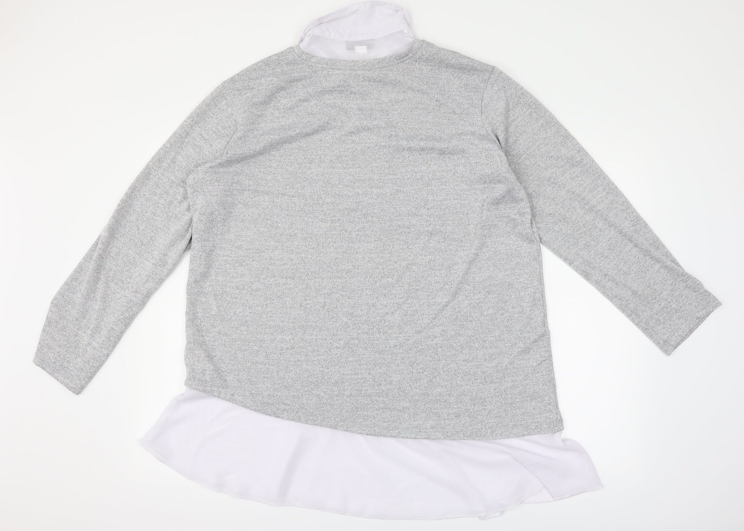 Gabriella Vicenza Womens Grey   Pullover Jumper Size 16