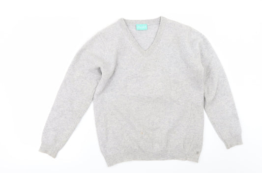 Lark Womens Silver   Pullover Jumper Size M