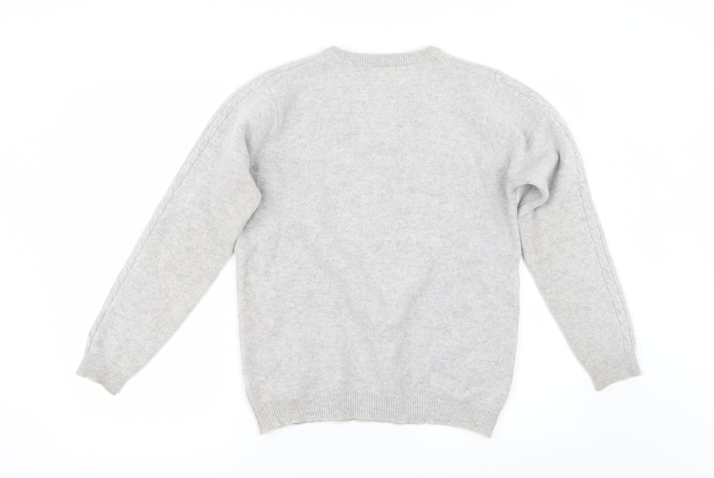 Lark Womens Silver   Pullover Jumper Size M