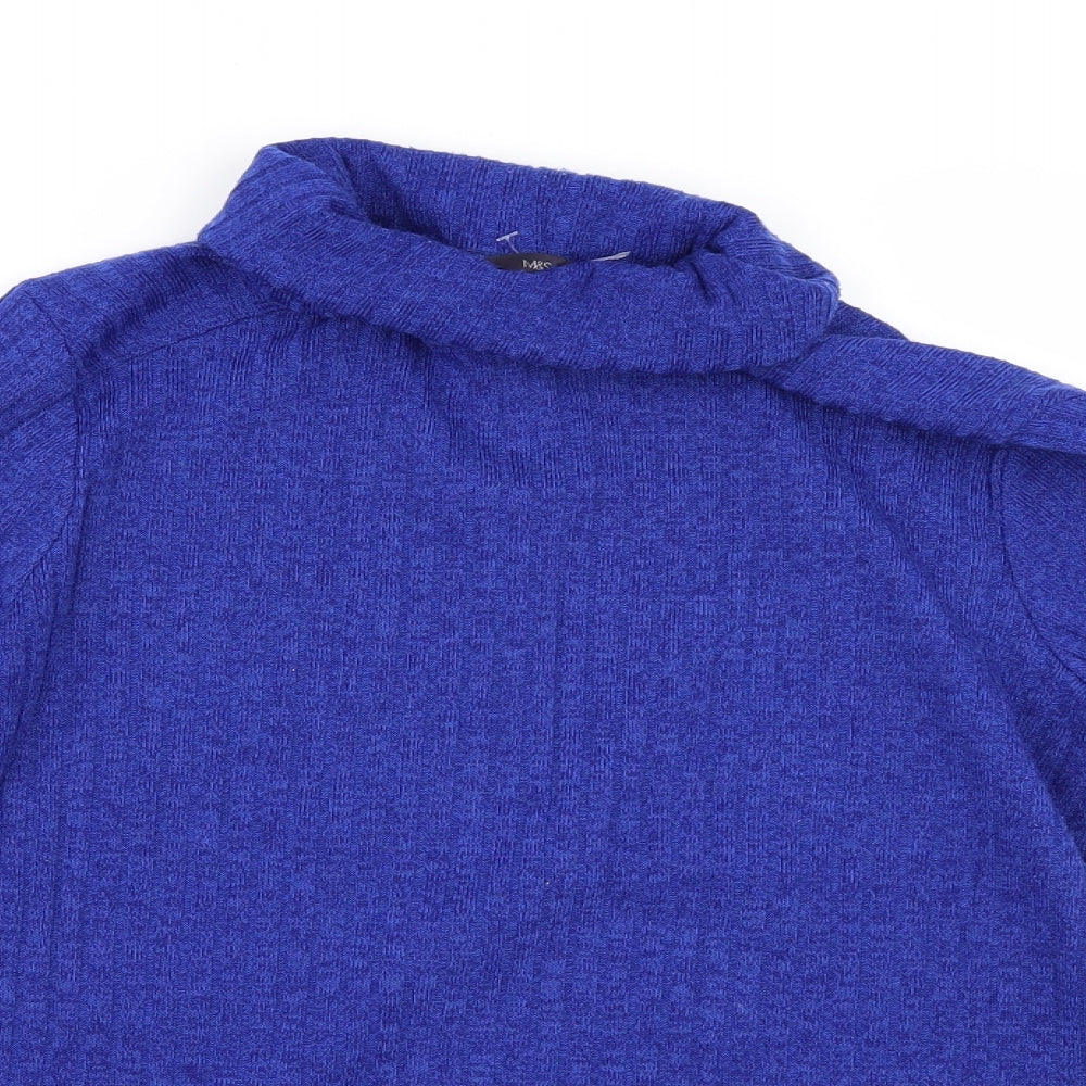 Marks and Spencer Womens Blue   Pullover Jumper Size 12
