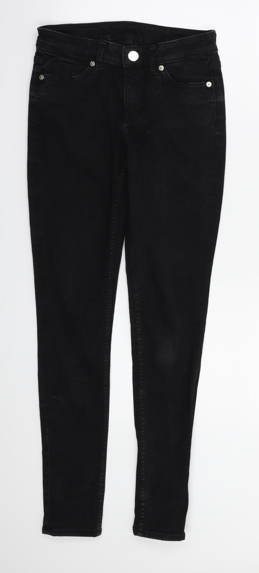 SNAP BACK Womens Black   Skinny Jeans Size 25 in L30 in