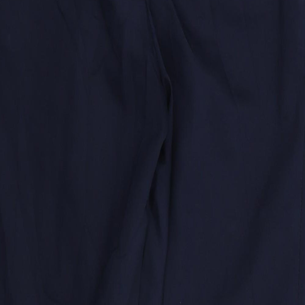 H&M Womens Blue   Trousers  Size 12 L26 in
