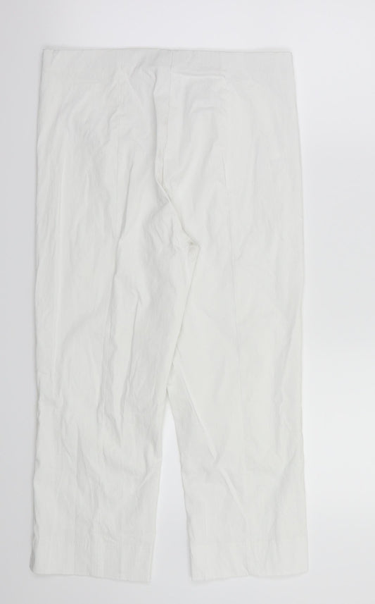 pomondora Womens White   Trousers  Size 30 L21 in