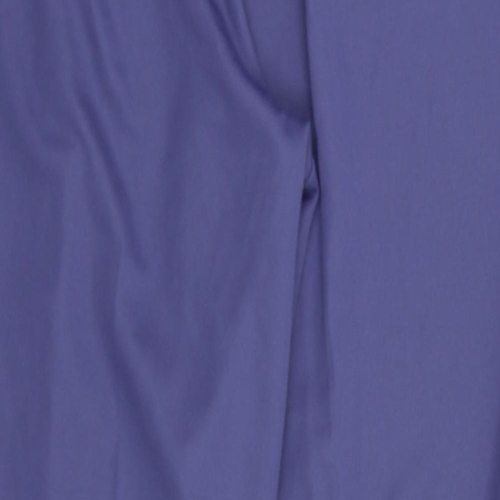 slimma Womens Purple   Trousers  Size 20 L30 in - Stretch waistband