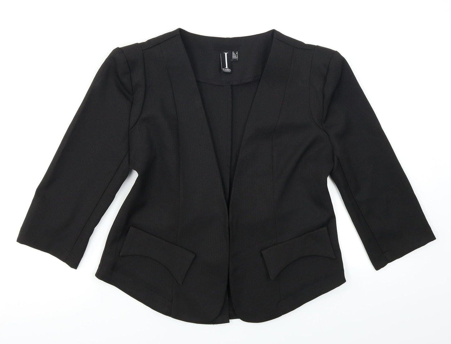 Izabel Womens Black   Jacket Blazer Size 8