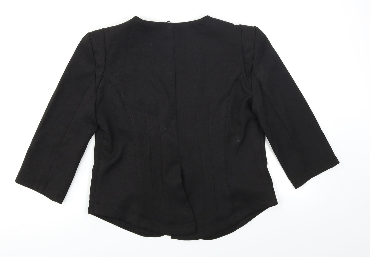 Izabel Womens Black   Jacket Blazer Size 8