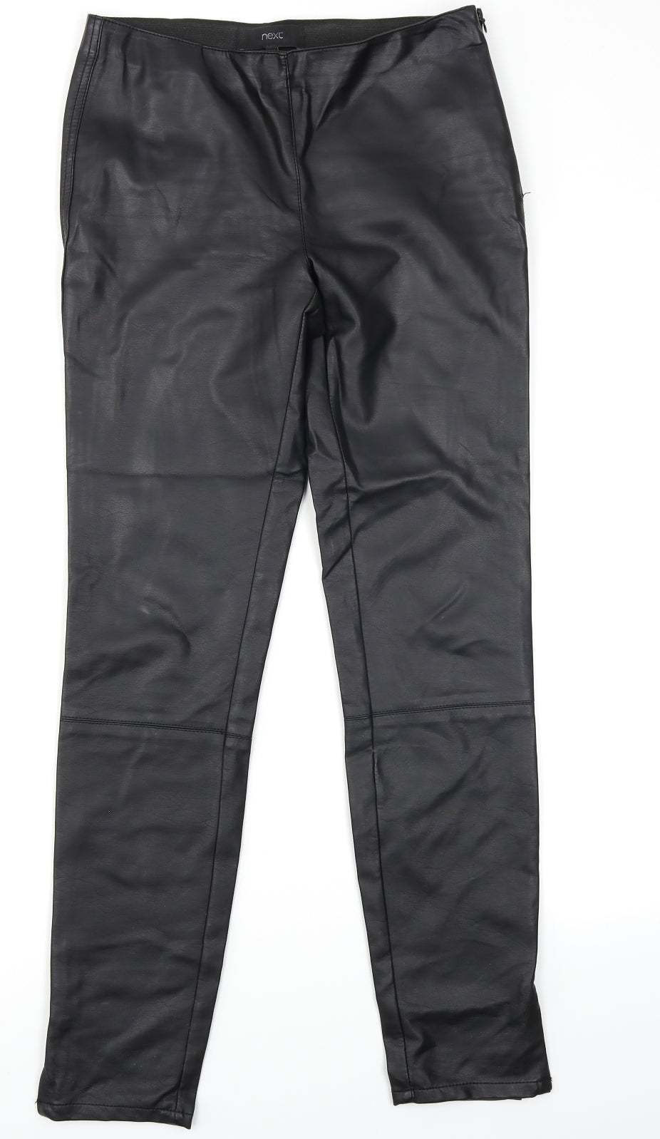NEXT Womens Black   Trousers  Size 10 L27 in