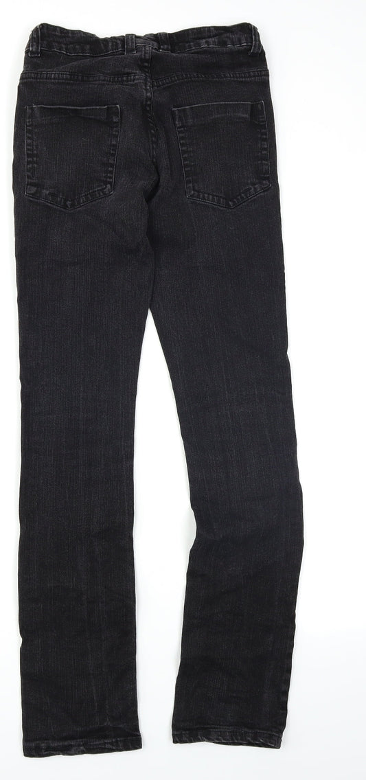 Falmer Womens Black  Denim Skinny Jeans Size 8 L29 in