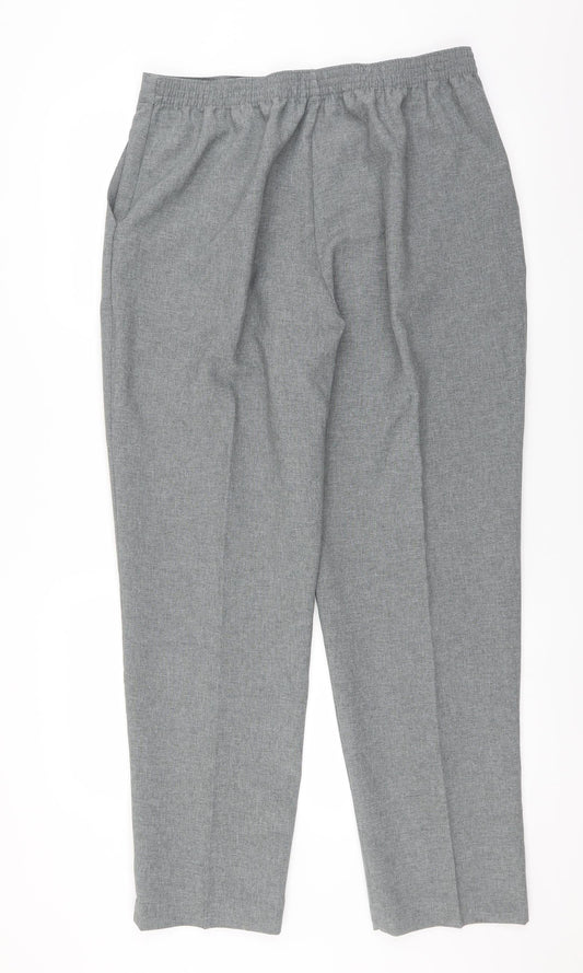 Preworn Womens Grey   Trousers  Size 18 L30 in