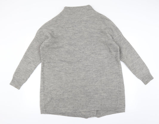 Noisy may Womens Grey   Cardigan Jumper Size L
