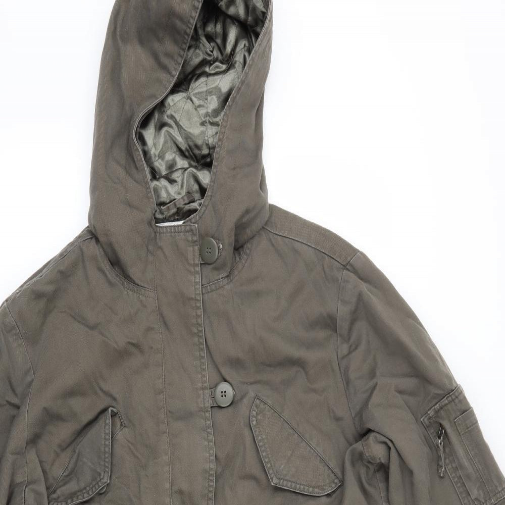 NEXT Womens Brown   Jacket Coat Size 10