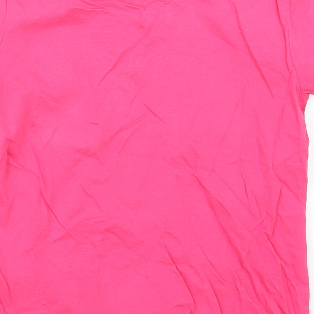 Blue Zoo Girls Pink   Basic T-Shirt Size 5-6 Years