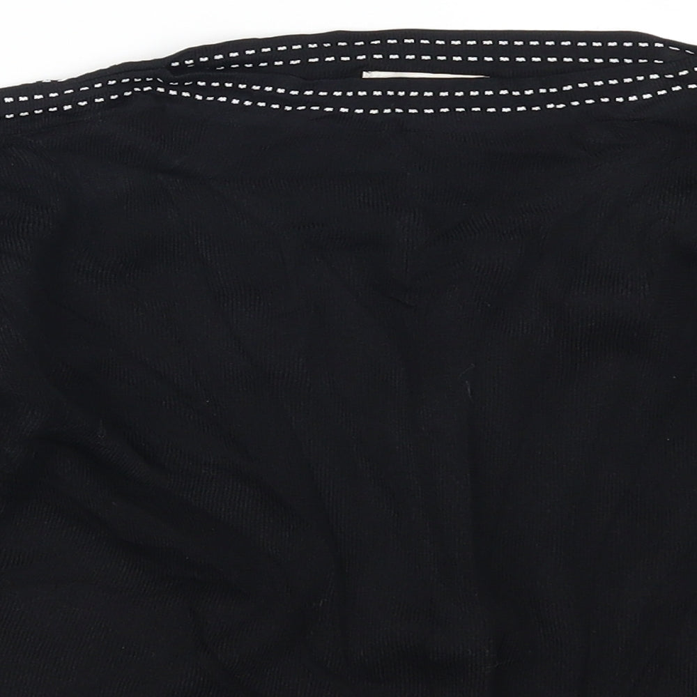 Bonmarché Womens Black   Pullover Jumper Size M