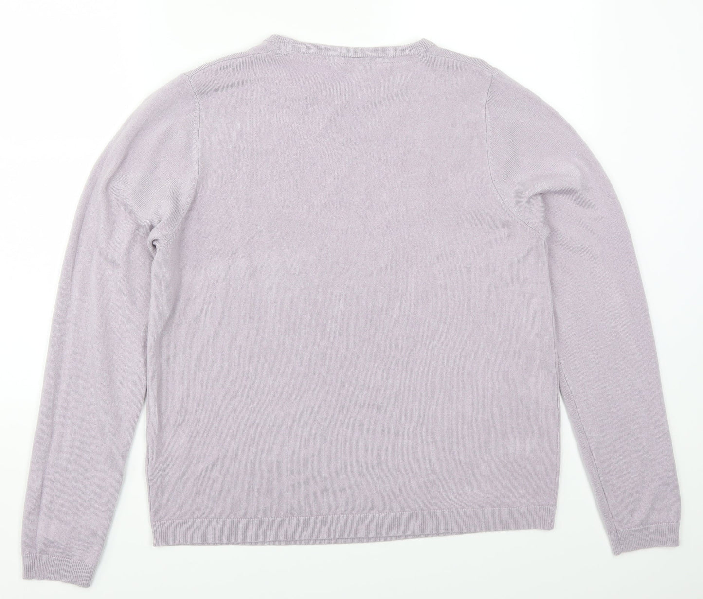 Plum Tree Womens Purple   Pullover Jumper Size L
