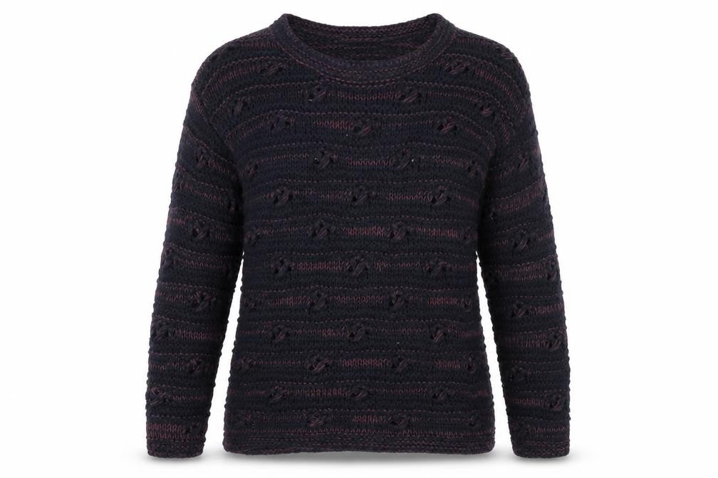 Marks and Spencer Womens Blue   Pullover Jumper Size 10  - Purple