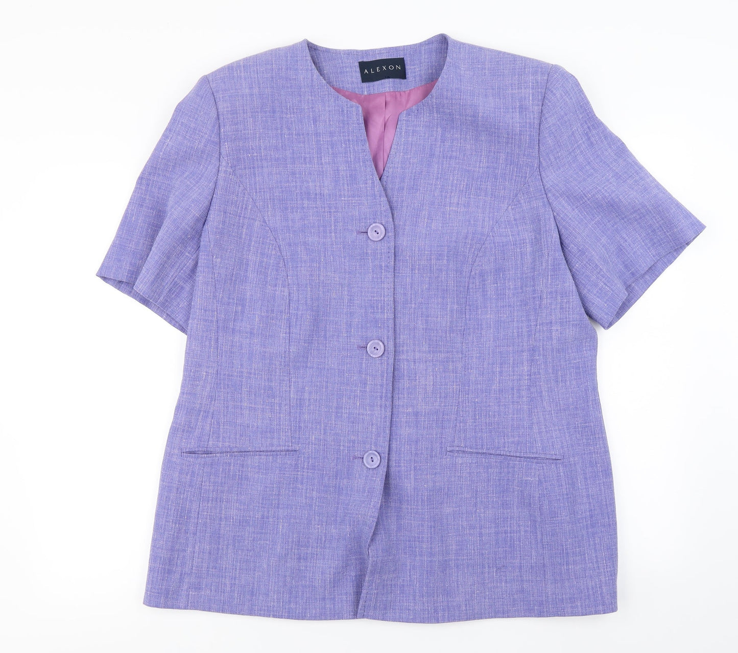 Alexon  Womens Purple   Jacket Blazer Size 18