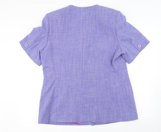 Alexon  Womens Purple   Jacket Blazer Size 18