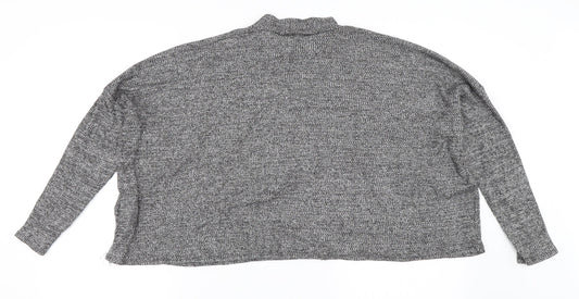 H&M Womens Grey   Pullover Jumper Size L