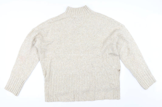 New Look Womens Beige   Pullover Jumper Size M