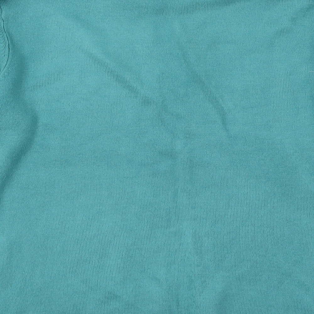 Matalan Womens Blue  Knit Pullover Jumper Size 14