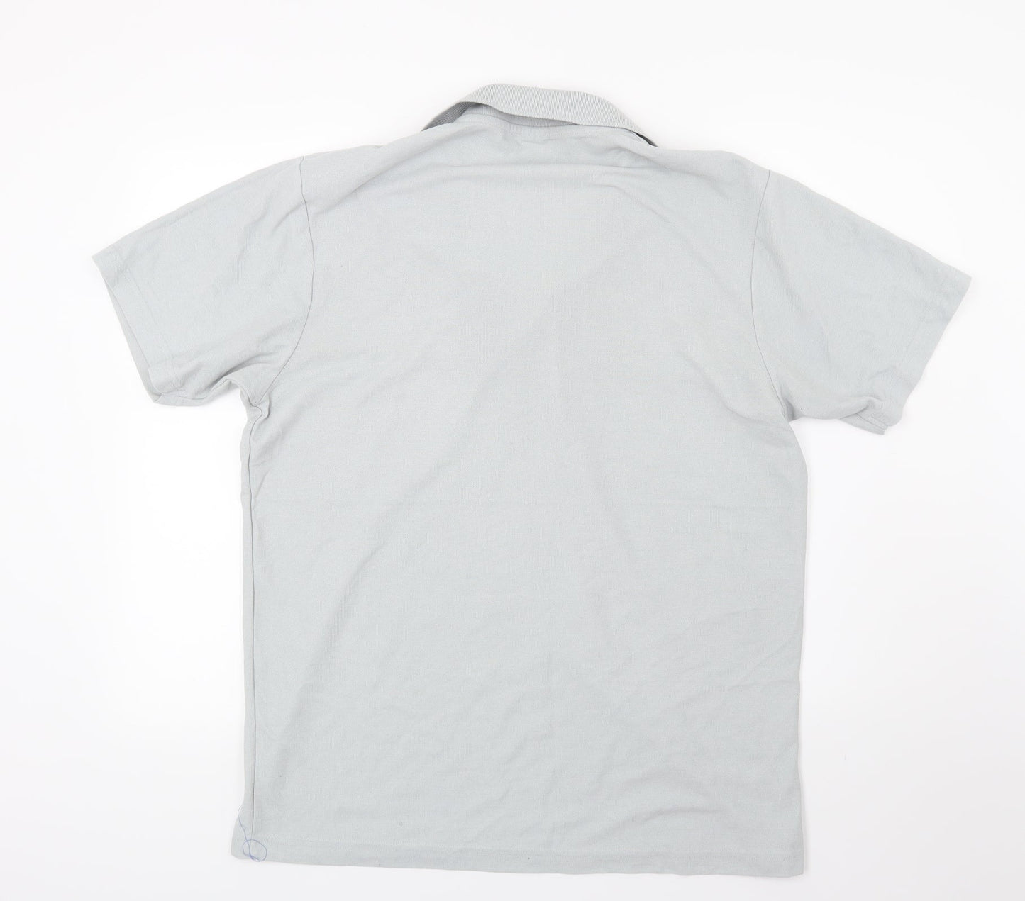Alexandra Mens Grey  Jersey  Polo Size L