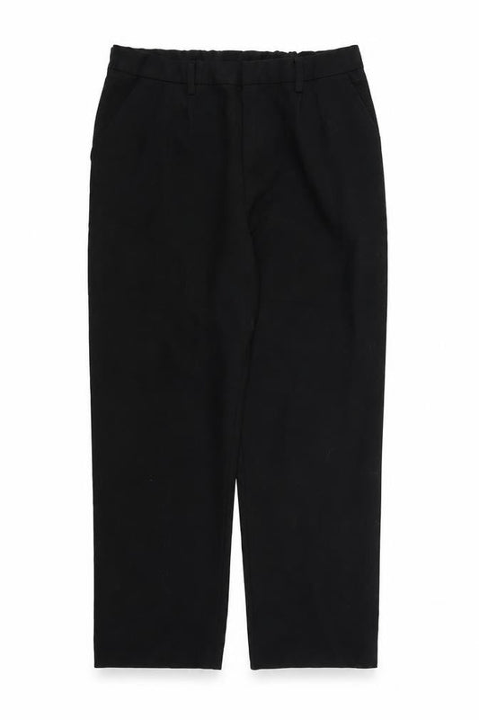 Front view of Very boys’ black rayon dress pants trousers, size 13, years