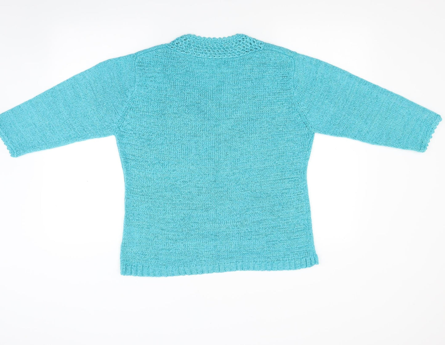 Paramour Womens Green  Knit Pullover Jumper Size L