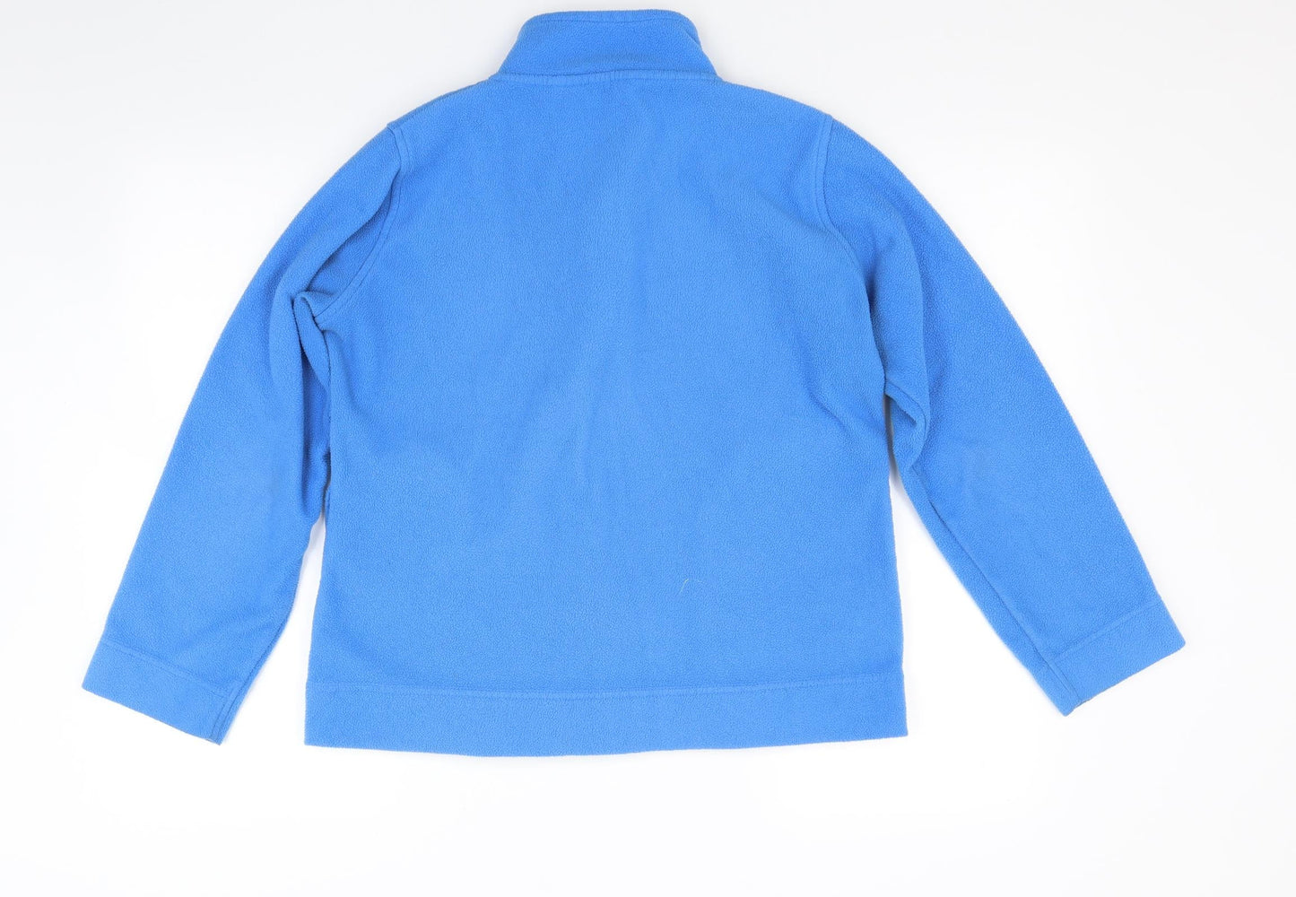 Isle Womens Blue  Fleece Jacket Coat Size M