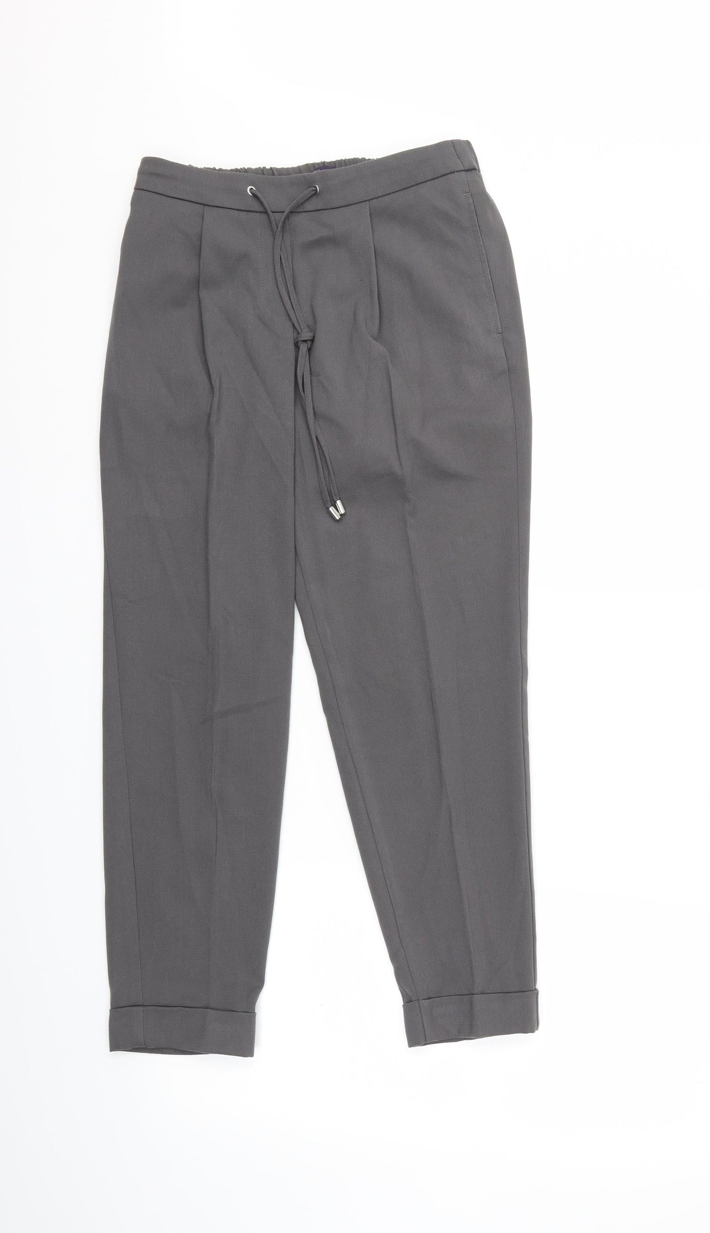 Very Womens Grey   Trousers  Size 6 L25 in