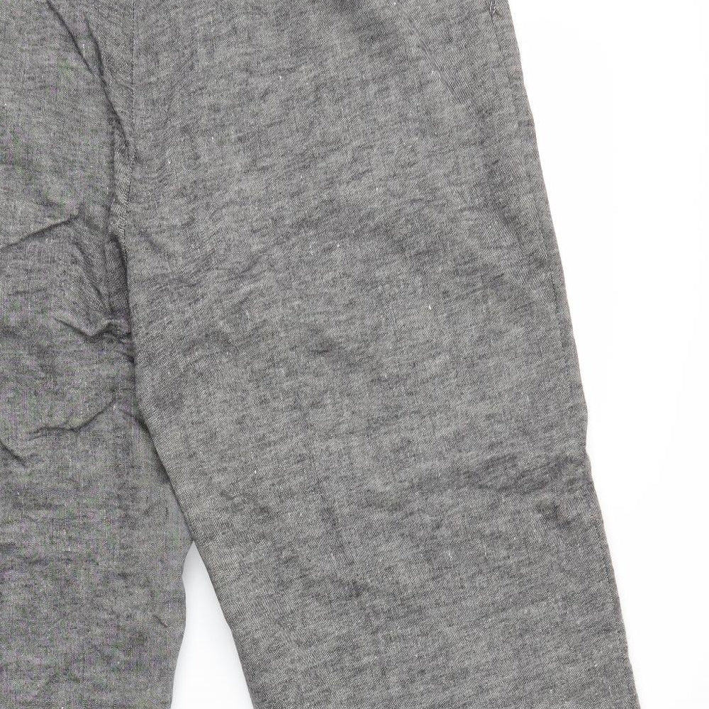 Preworn Womens Grey   Trousers  Size 34 in L25 in
