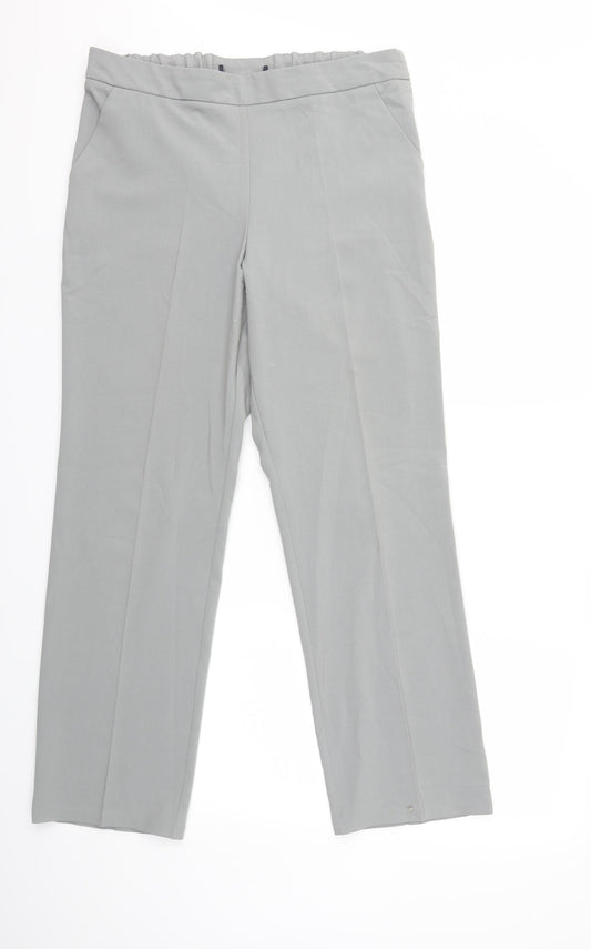 Preworn Womens Grey   Trousers  Size 32 in L29 in
