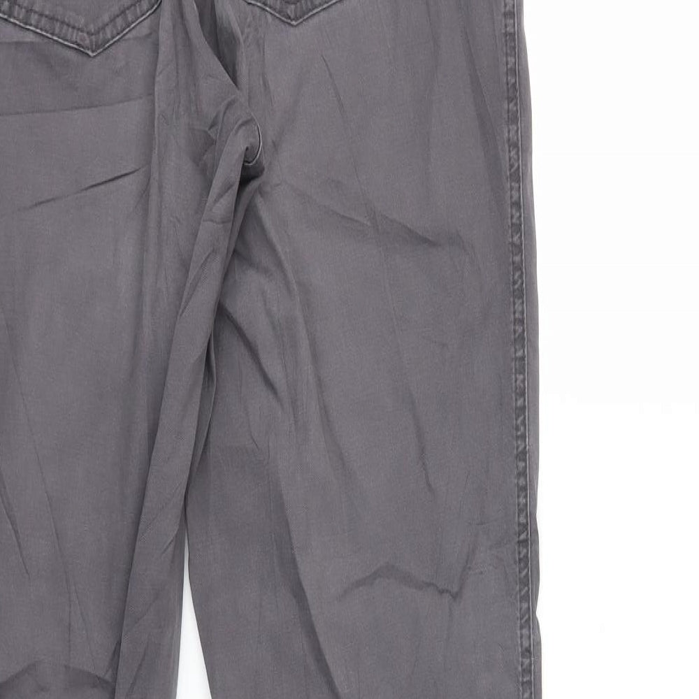 Preworn Womens Grey   Trousers  Size 32 in L31 in