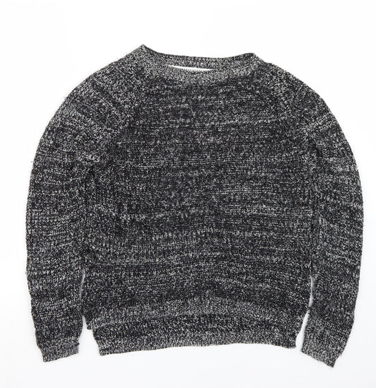 Papaya Womens Black   Pullover Jumper Size M