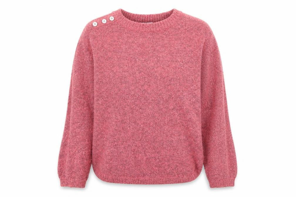 Front view of Julipa women’s pink jumper one size