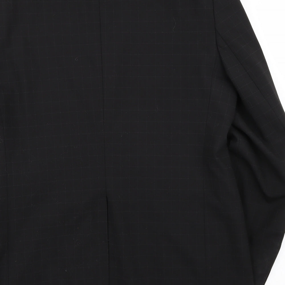 Marks and Spencer Mens Black   Jacket Suit Jacket Size 40