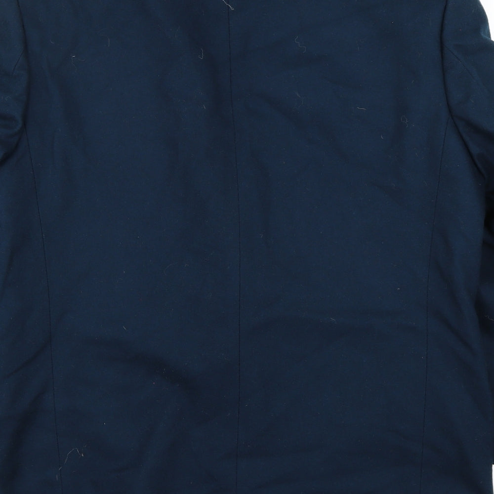 BHS Mens Blue   Jacket Suit Jacket Size 42