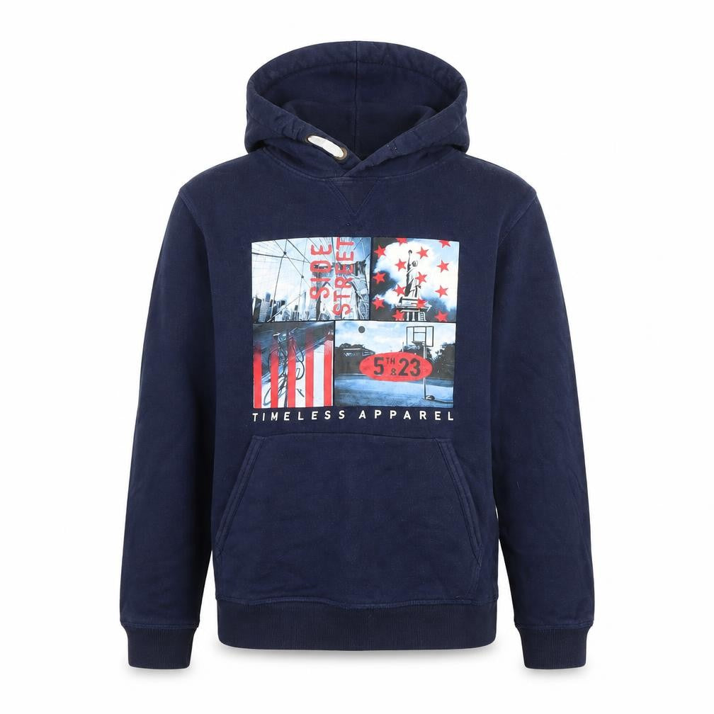 H&M Boys Blue   Pullover Hoodie Size 12 Years