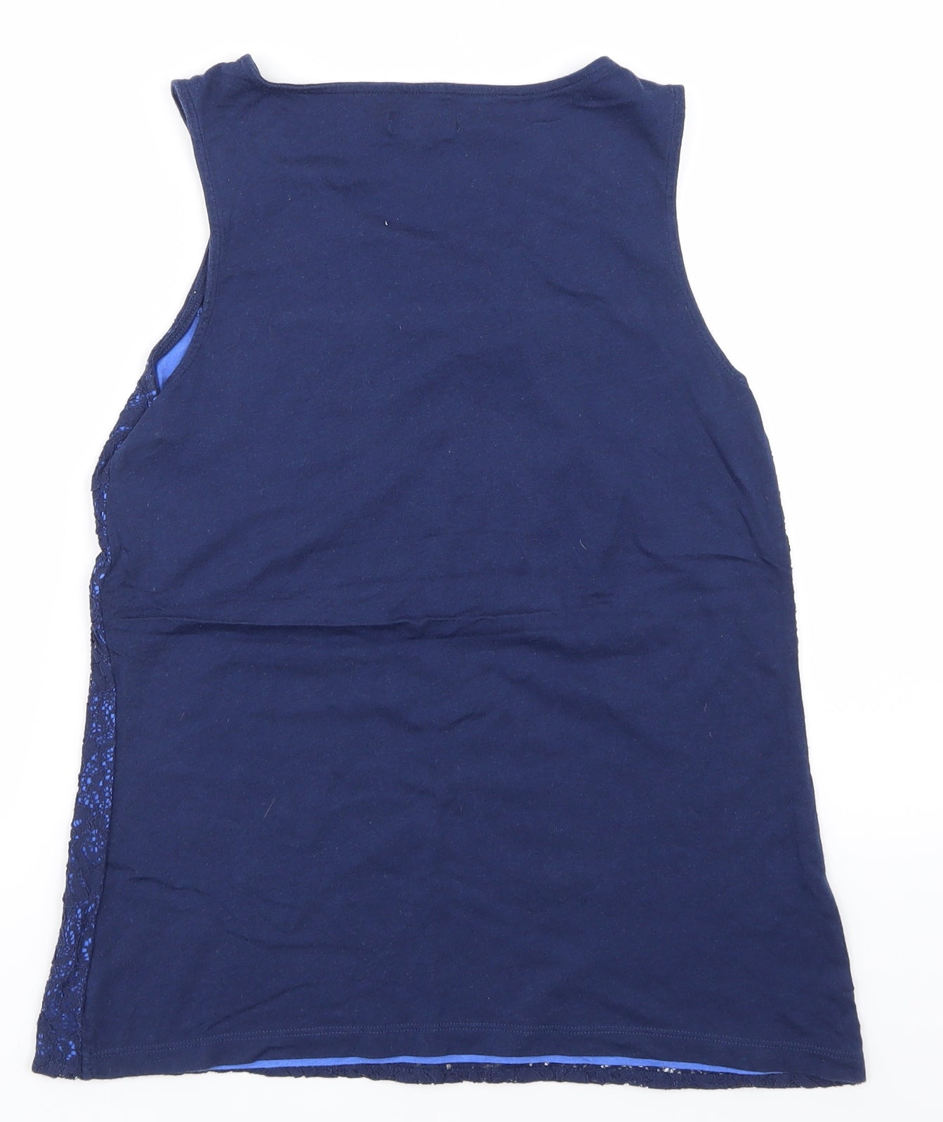 Gap Womens Blue Floral  Basic T-Shirt Size S