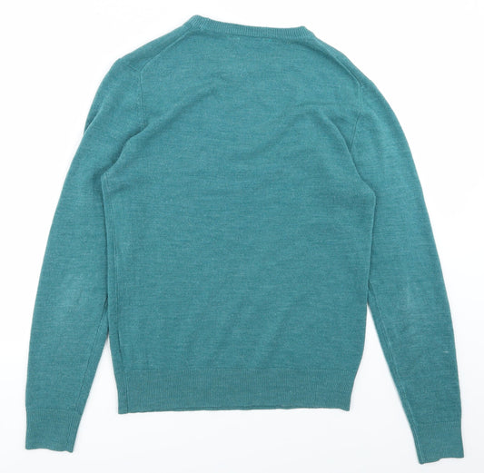 Cedar Wood State Mens Green   Pullover Sweatshirt Size XS