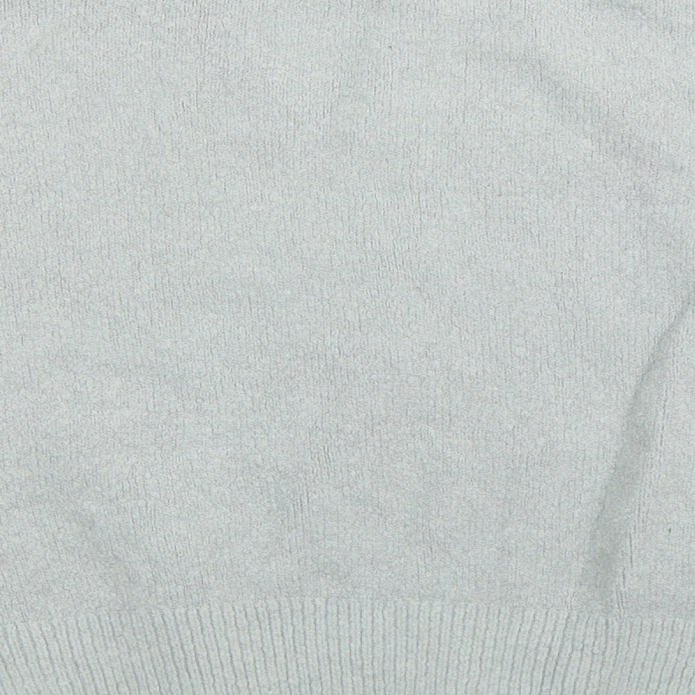 H&M Womens Grey  Knit Pullover Jumper Size XS